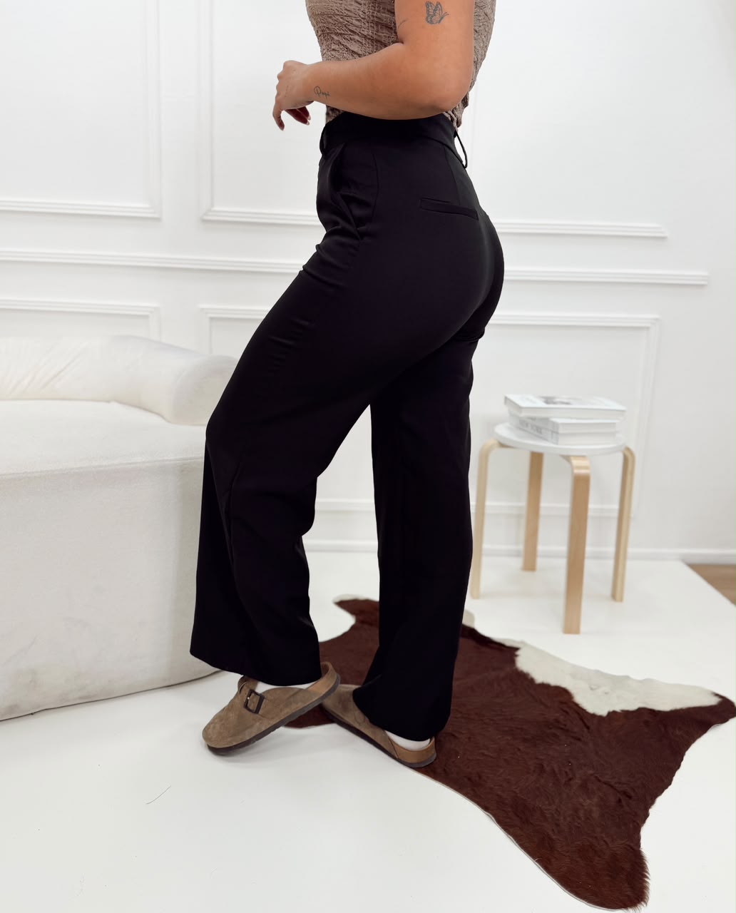 PANTALON WIDE LEG SASTRERO - Imagen 2