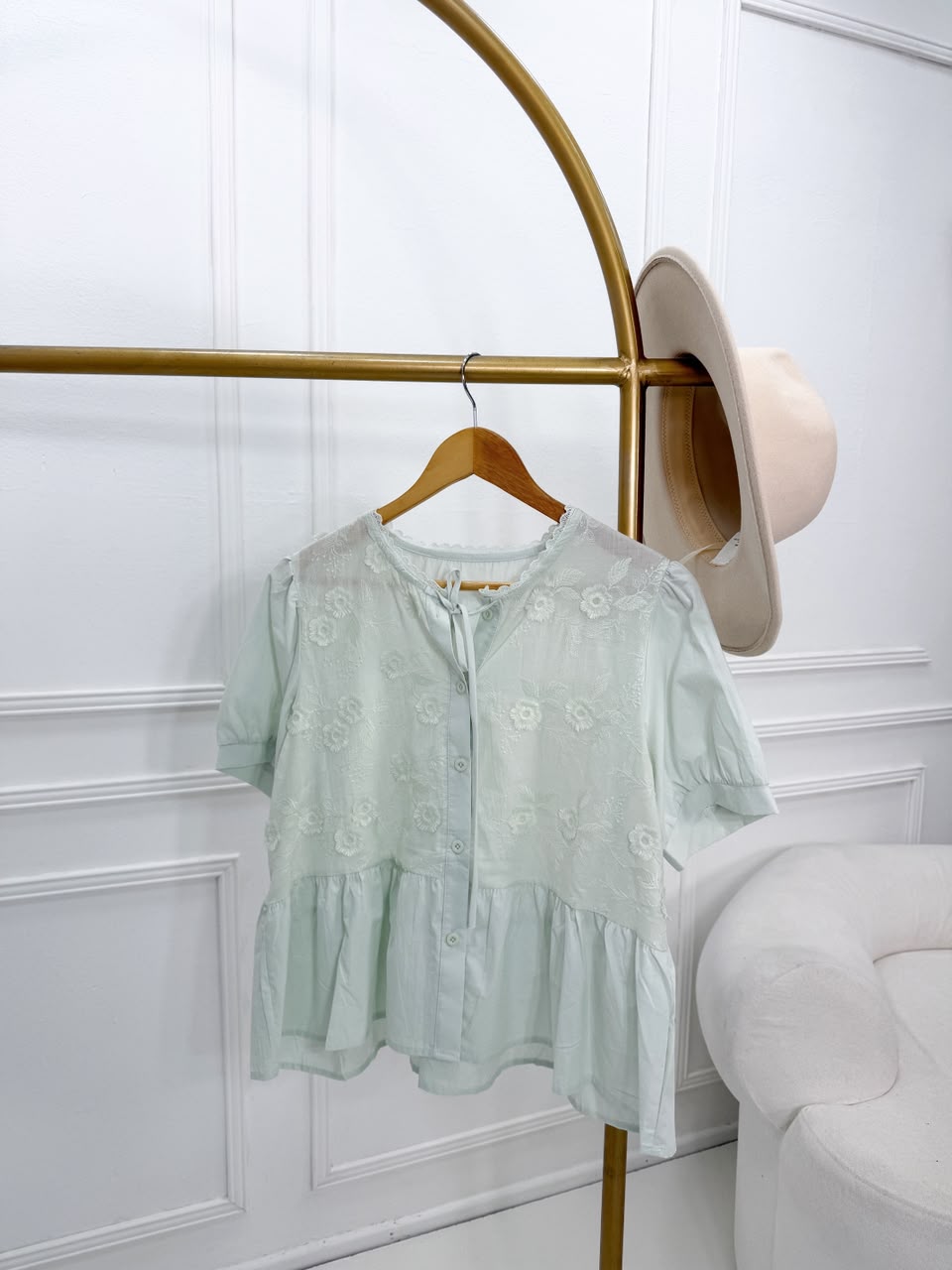 CAMISA FLOR BORDADAS 132 - Imagen 6