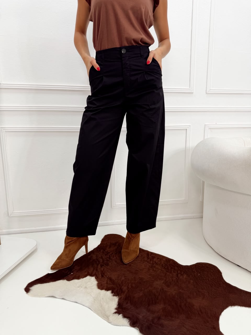 PANTALON BARREL PINZADO 4101 - Imagen 2