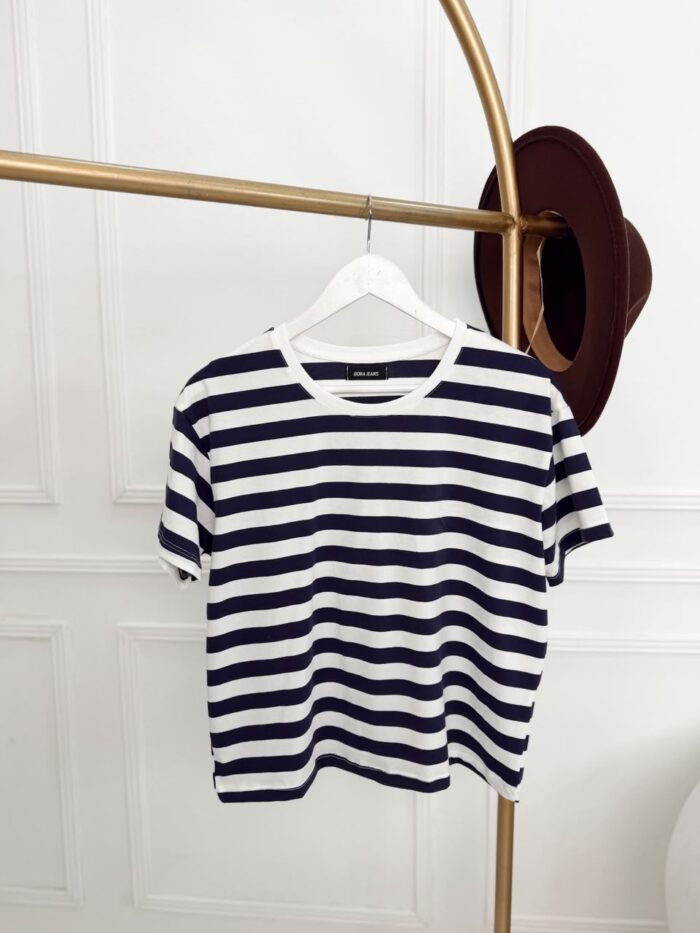 REMERA CHILL MARIE RAYADA 1244