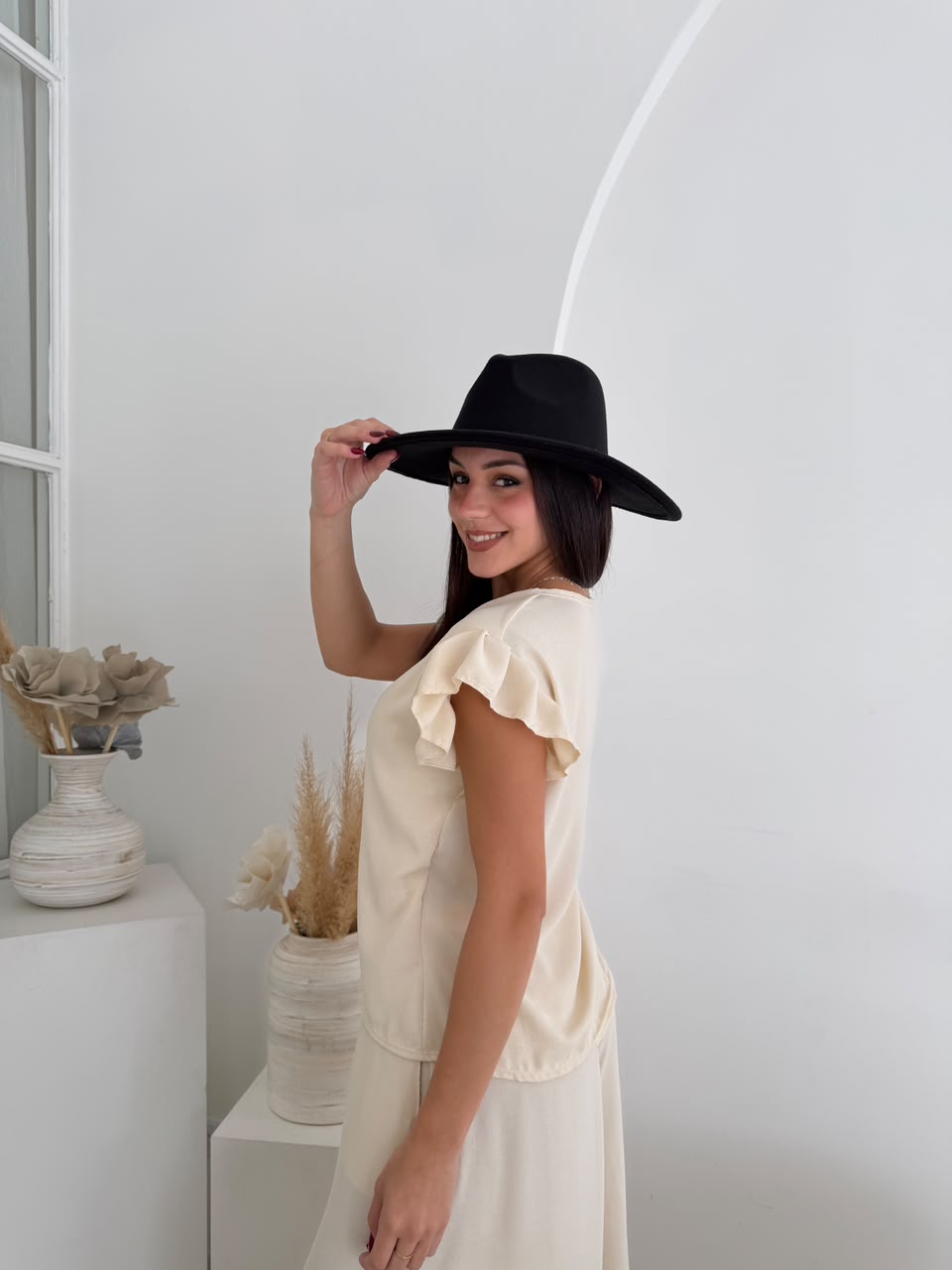 REMERA MALVINA DE CEY CON VOLADOS - Imagen 12